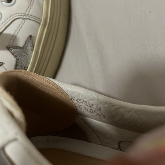 Authentic Saint Laurent Paris platform court classic sneakers size 39 white - Picture 5 of 6